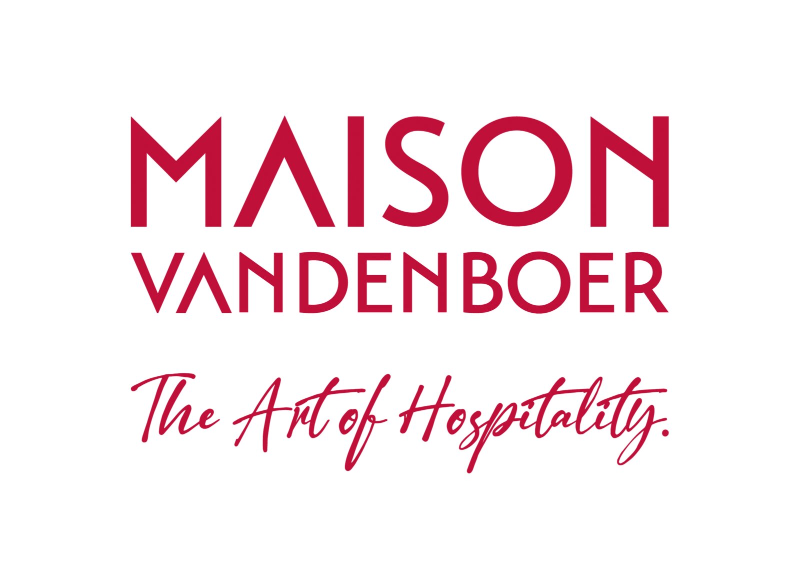 Lage resolutie-Logo framboos met payoff NEW